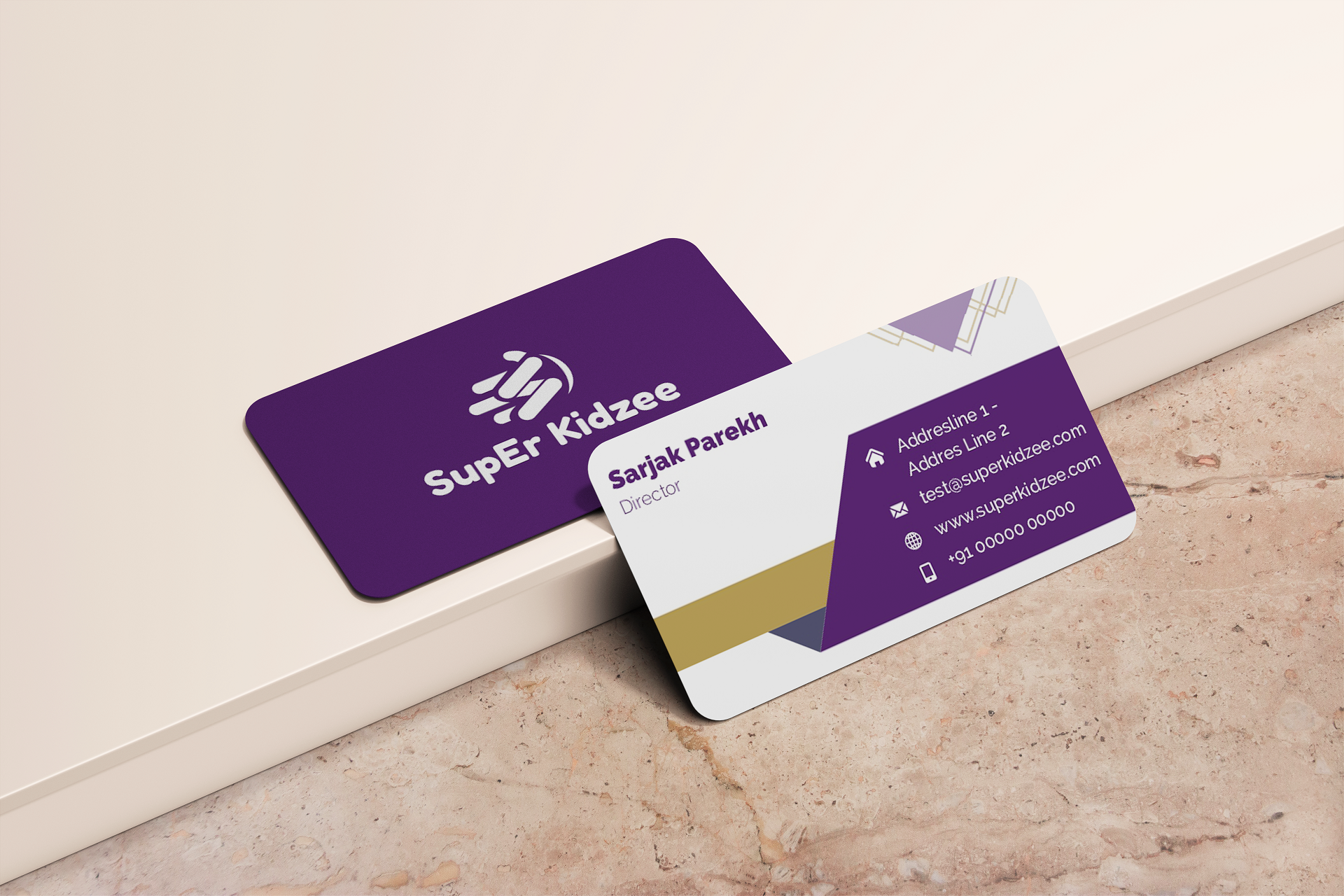 Super Kidzee Visiting Card