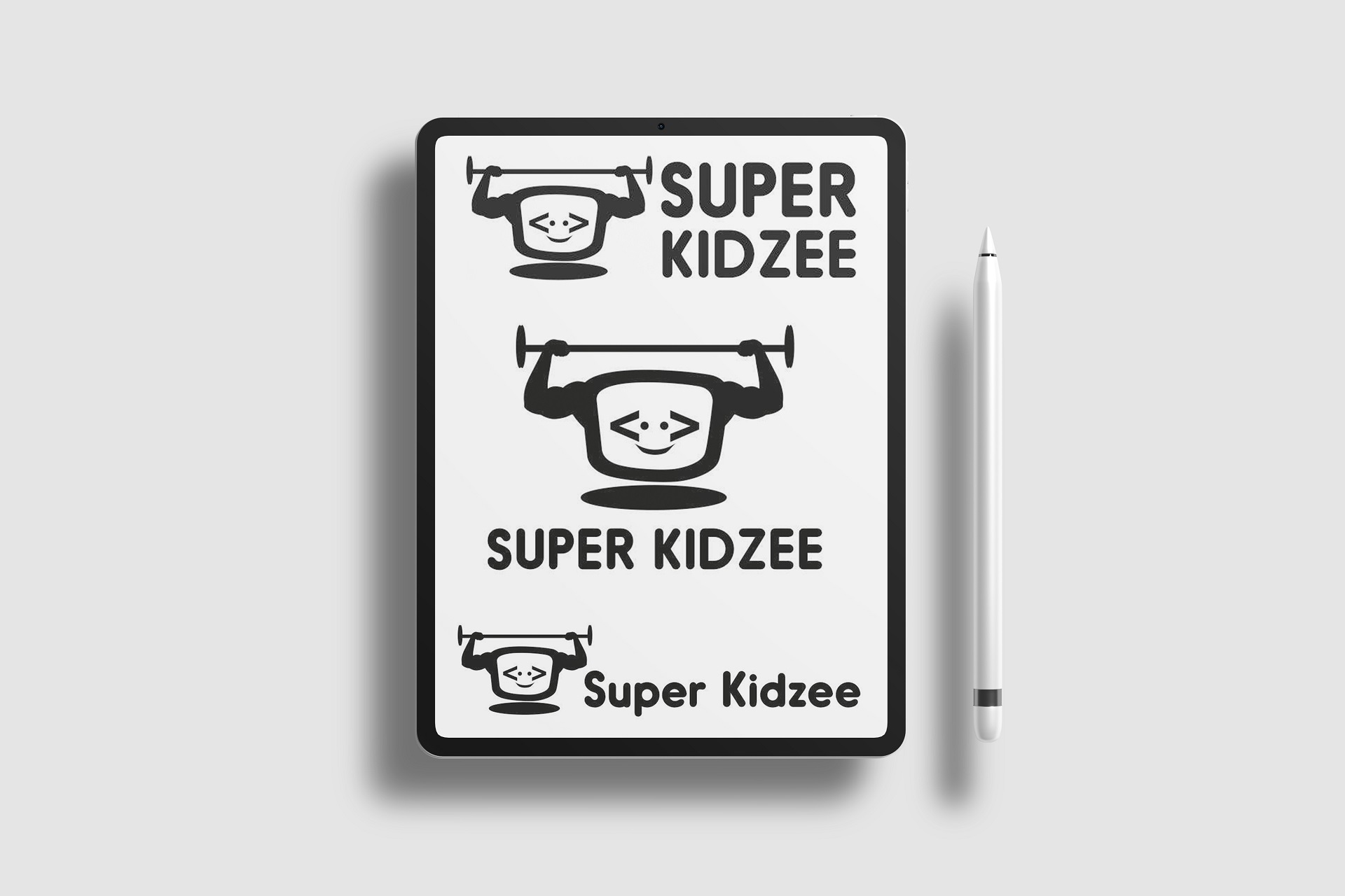 Super-Kidzee logo varients