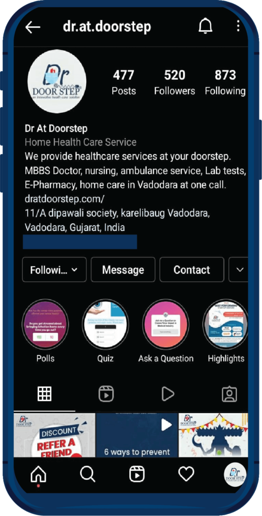 Dr_Door Step_instagram_optimization