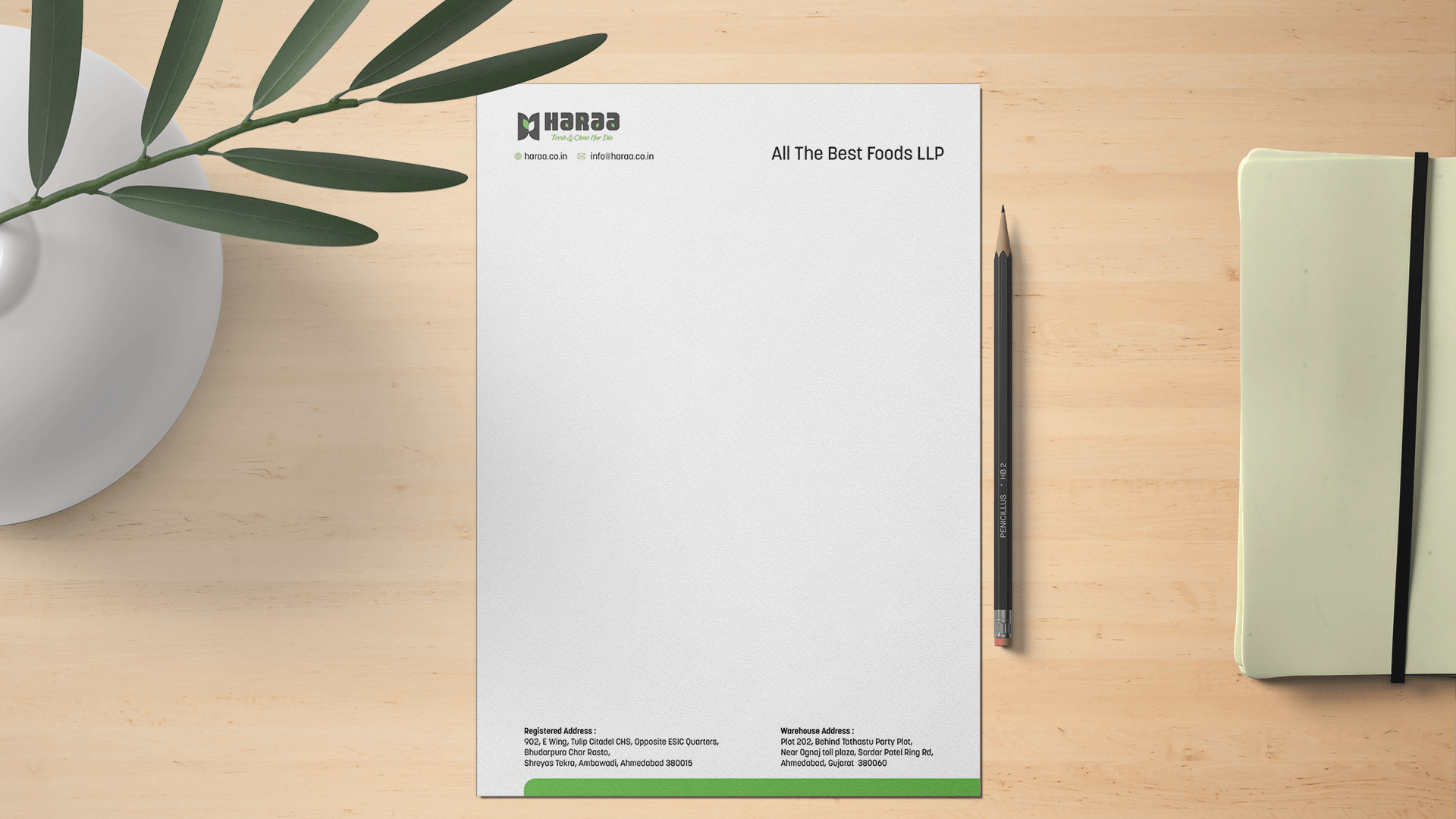 Haraa Letterhead